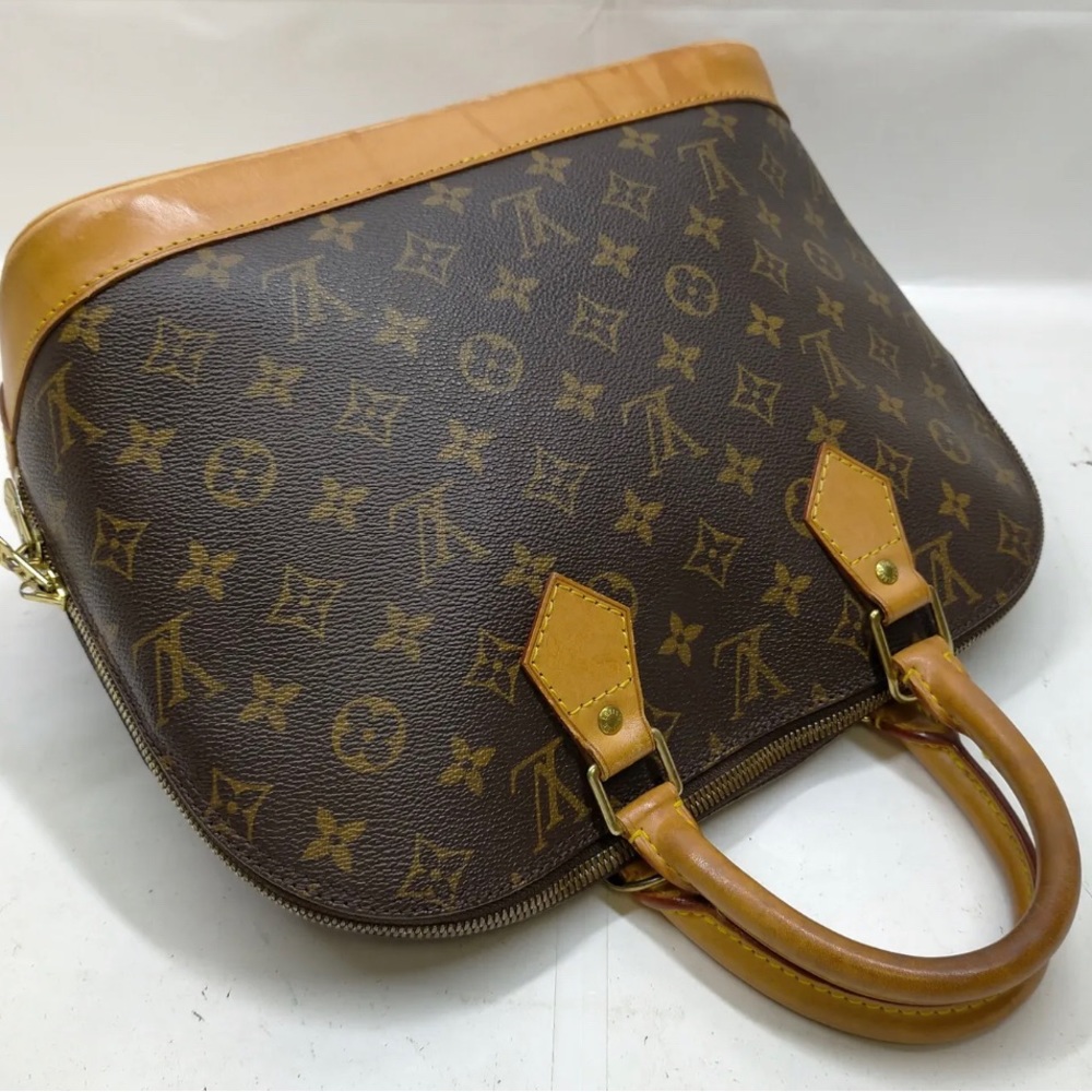 Louis Vuitton LV Hand Bag Alma Brown Monogram - Picture 7 of 10
